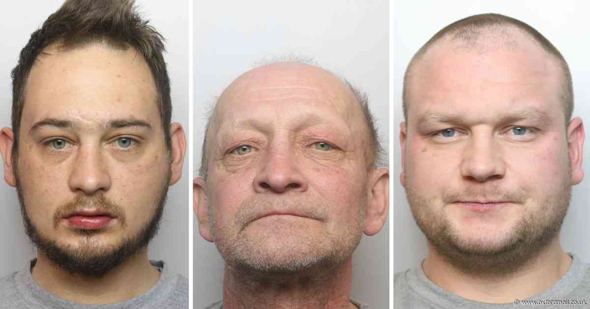 Three men JAILED for 'abhorrent and sustained' rape of woman in Oxfordshire