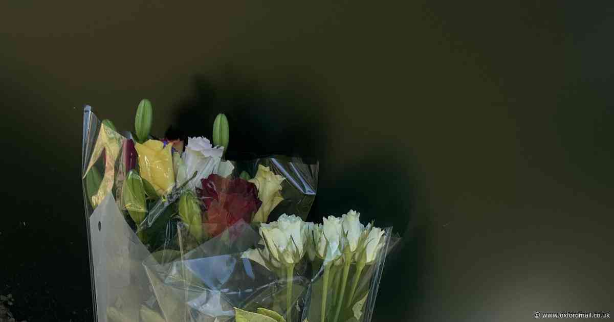 Flowers and tributes left at scene of fatal Bicester Motion fire scene