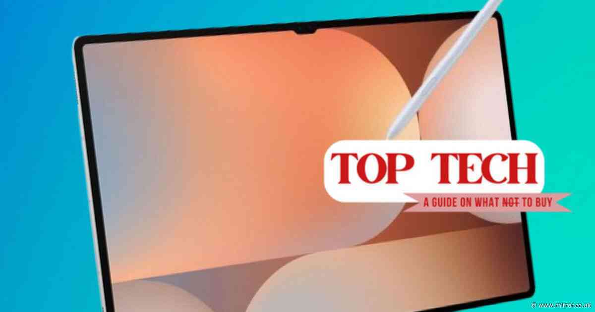 Top Tech: Save £400 on a Samsung Galaxy tablet with shopping expert's deal stack method