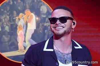 Kane Brown’s Daughter Kingsley Sings ‘Thank God’ With Mom + Dad Onstage [Watch]