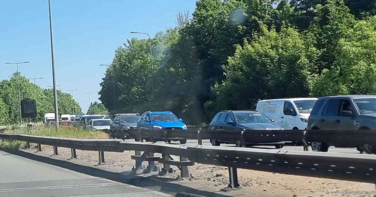 Live updates as three separate crashes cause long delays in weekend getaway