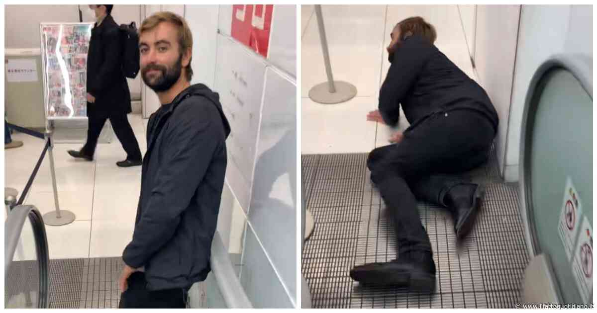 “Ho filmato il mio compagno mentre mi fissava sulle scale mobili. Non pensavo sarebbe finita così”: il video è virale su TikTok