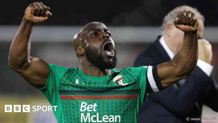 Midfielder Sule to leave Glentoran