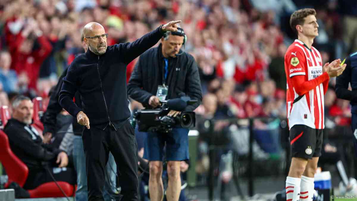 PSV-coach Bosz wil dat spelers niet aan titel denken voor ontknoping op slotdag