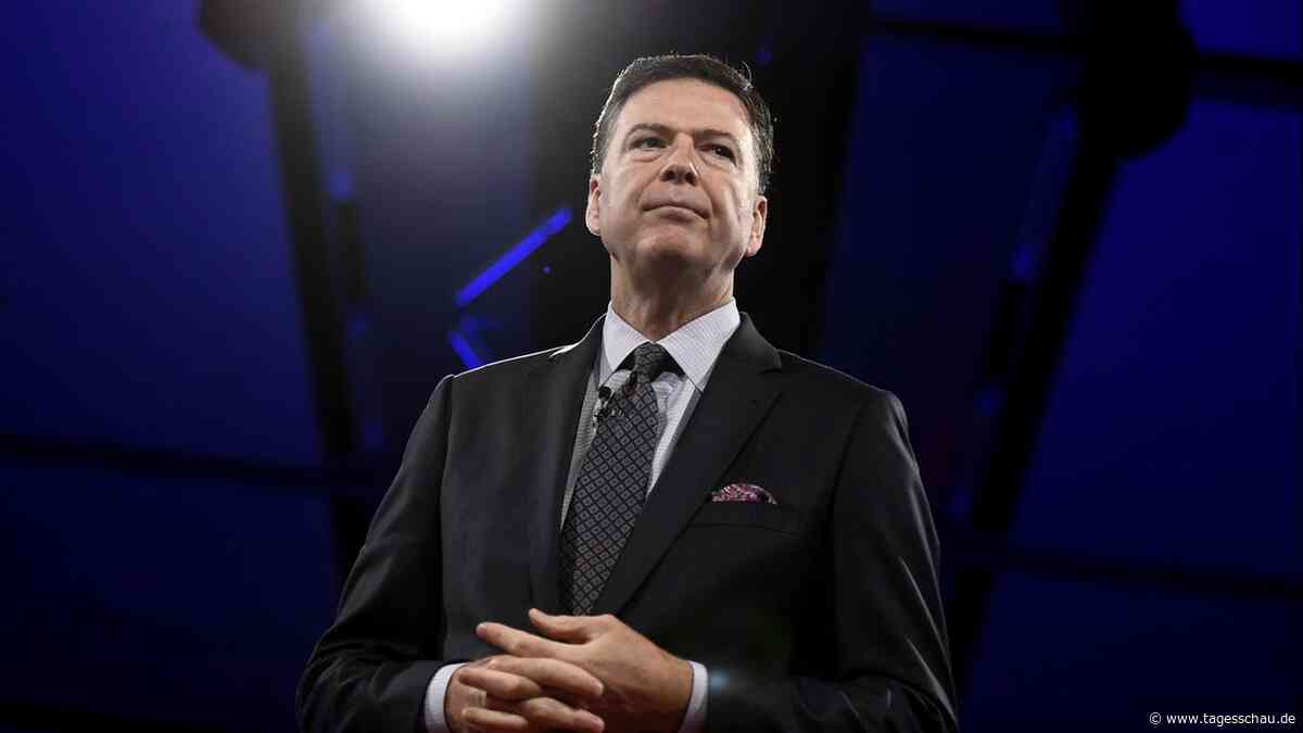 Angebliche Morddrohung gegen Trump: Ermittlungen gegen Ex-FBI-Chef Comey