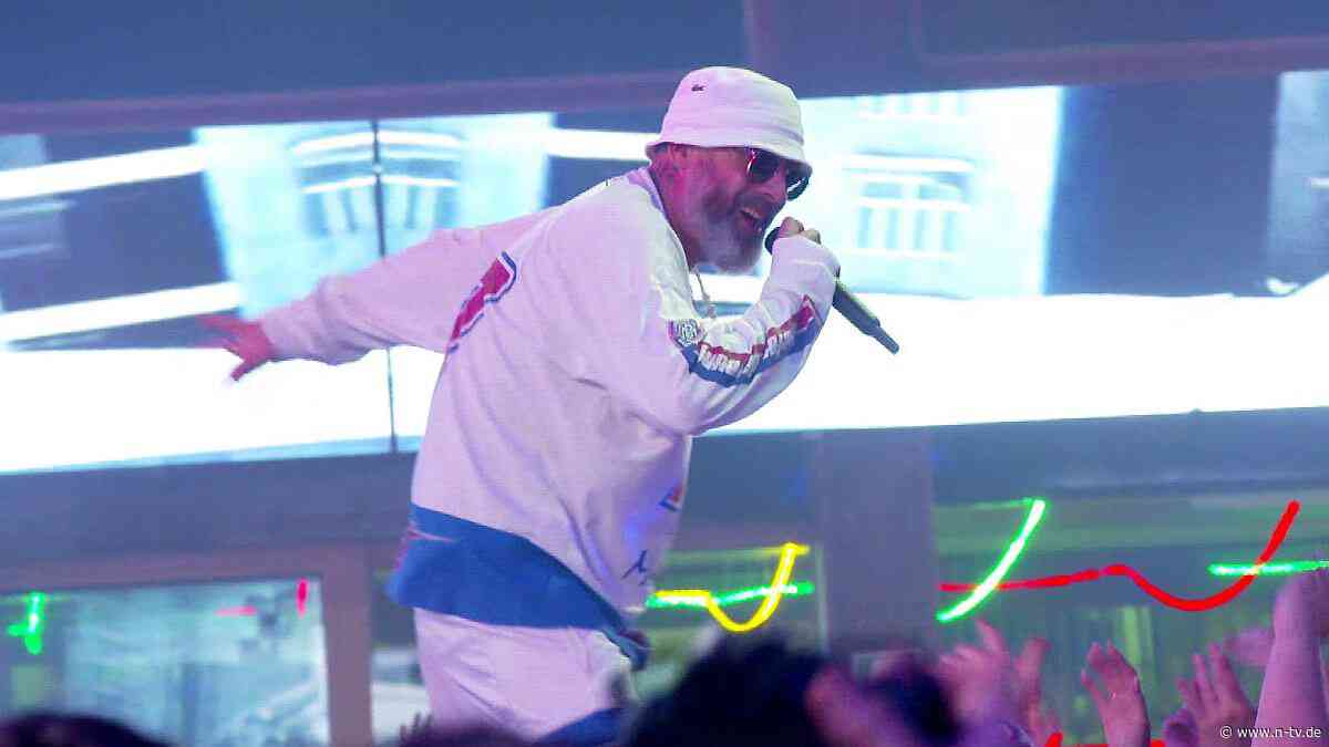 Hip-Hop am Ballermann: Rapper Sido überrascht mit "Bierkönig"-Auftritt