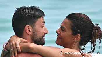 Ex Strictly star Giovanni Pernice looks smitten with bikini-clad girlfriend Bianca Guaccero as they enjoy another romantic beach day in Barbados