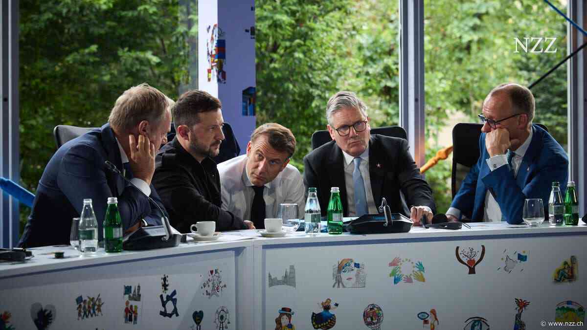 Die Europäer drohten Putin mit «massiven Sanktionen» – nun versuchen sie am Gipfeltreffen in Tirana, den Worten Taten folgen zu lassen