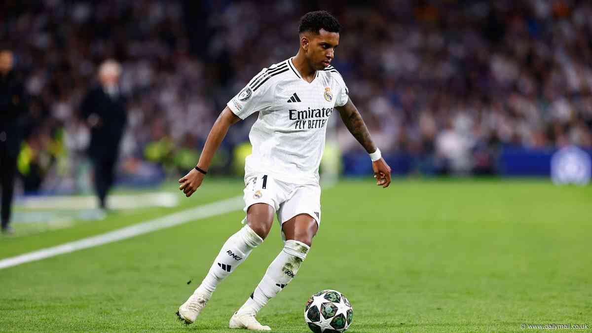 Rodrygo latest: 'Five Premier League clubs - including Man United - ready to battle over the Brazilian' as he looks to depart Real Madrid following issue with Jude Bellingham