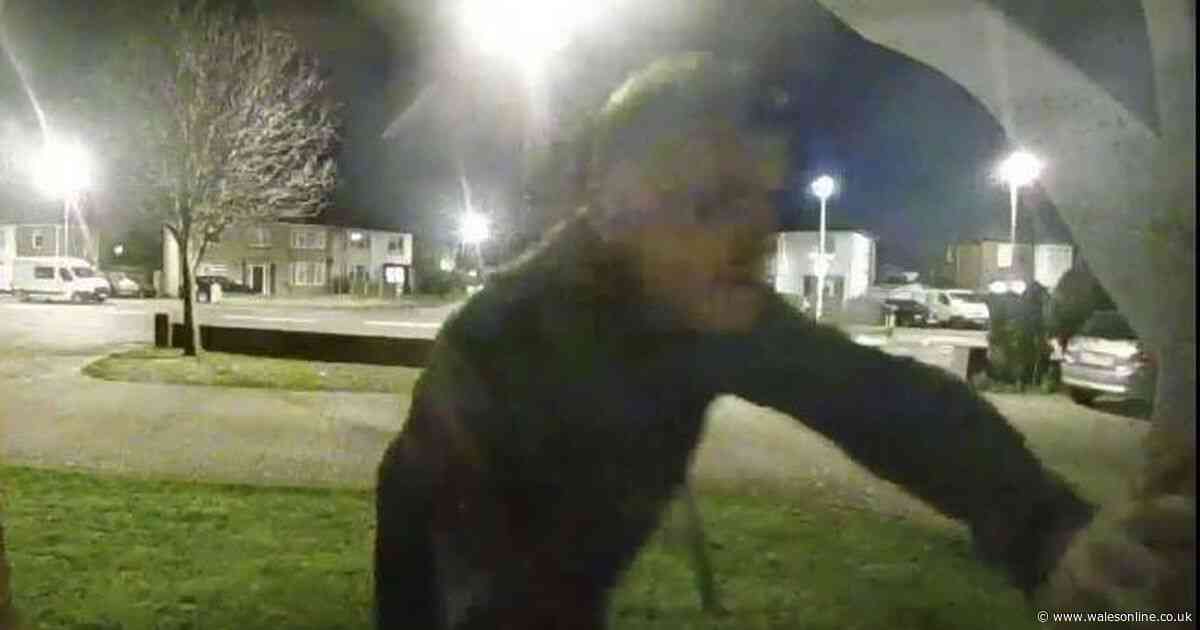 Ring doorbell captures moment murderer smashes into gran's home - 90 seconds later she was dead