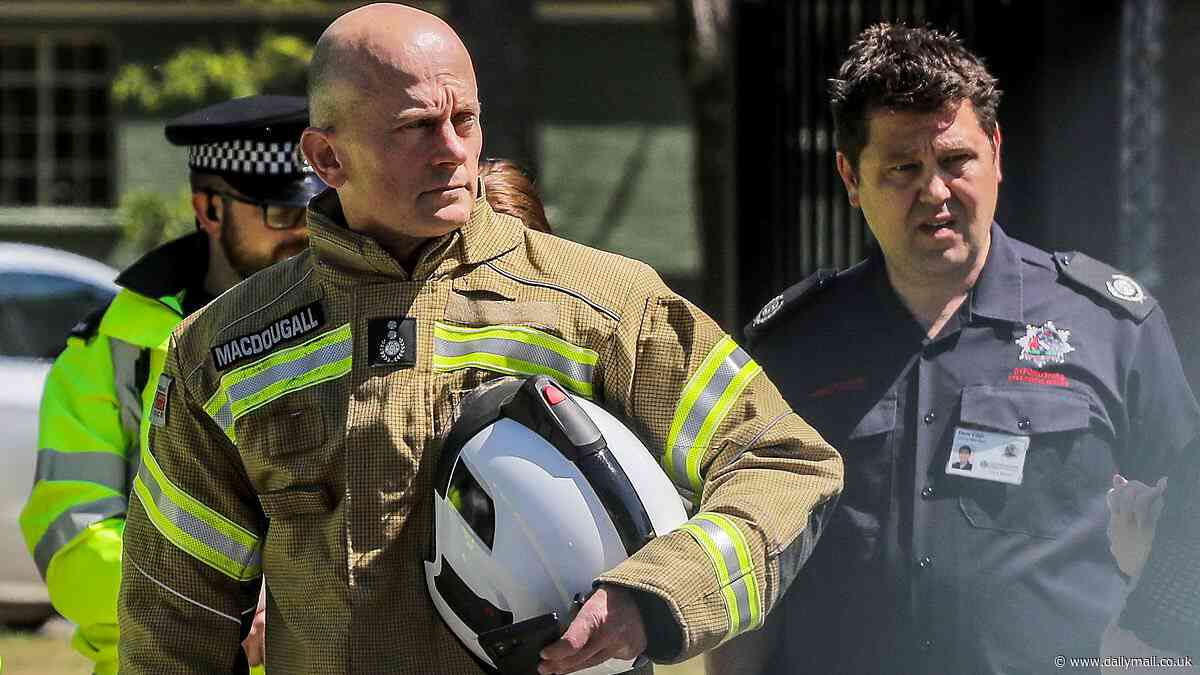Police launch investigation into Bicester fire as Starmer leads tributes after two firefighters killed in blaze at RAF base