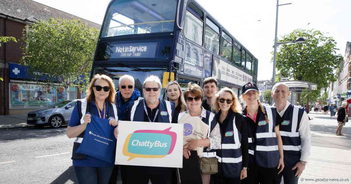 Chatty Bus Champions bring conversation to Essex routes for Mental Health Week