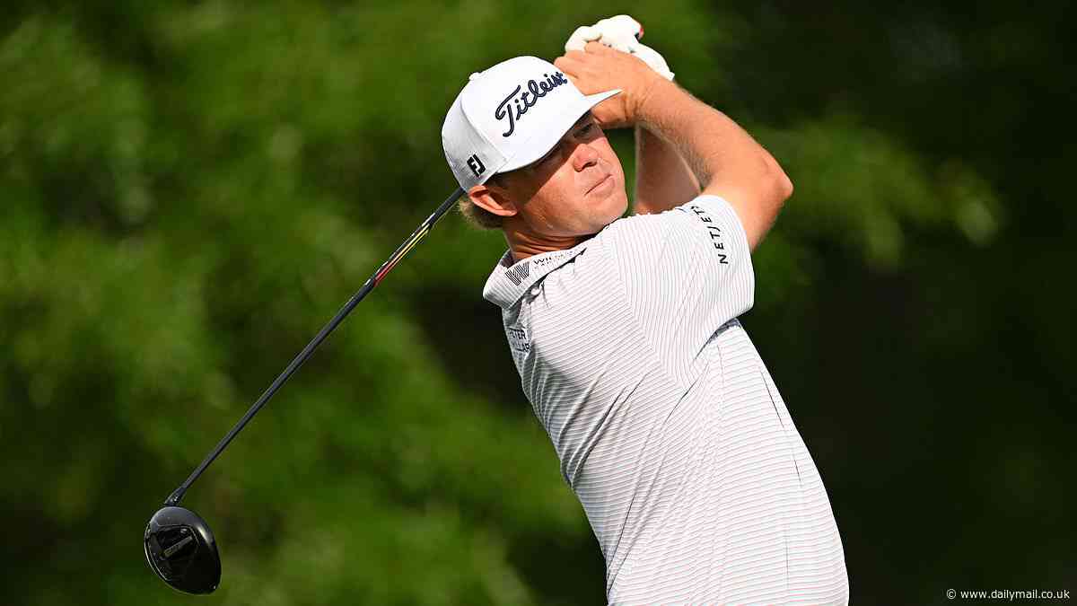Golf star Patton Kizzire withdraws from PGA Championship midway through second round