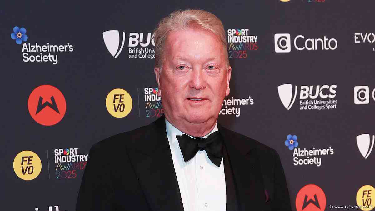 Frank Warren names the favourite fight he's made, reveals which rising star is primed for world glory, and why the legendary promoter is not stopping now as he collects lifetime achievement award
