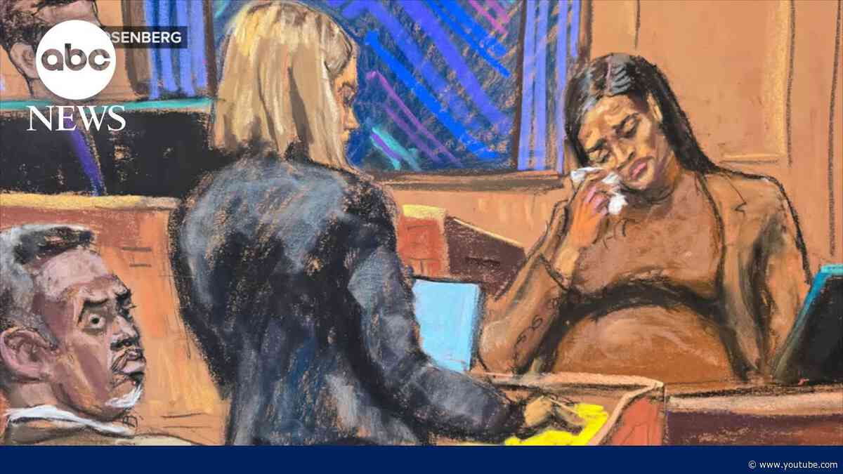 Cassie Ventura testifies on multiple instances of Combs' alleged intense jealousy