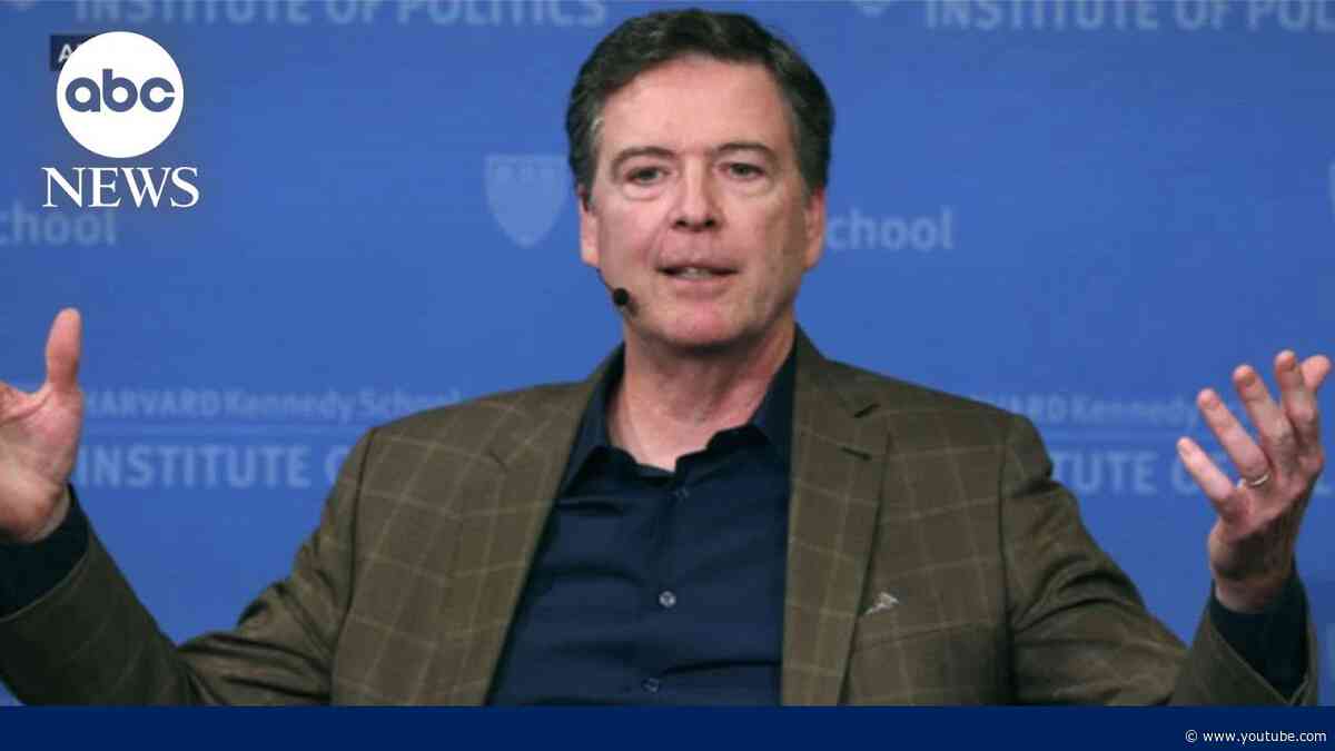 Former FBI director James Comey under investigation for Trump post