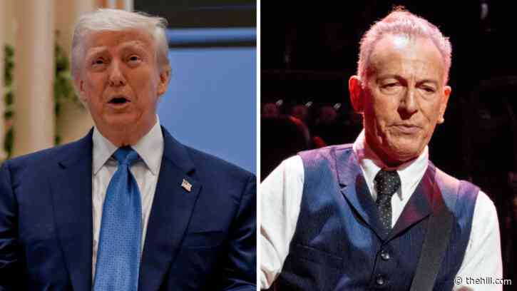 Trump hits back at Springsteen: 'Never liked his music'