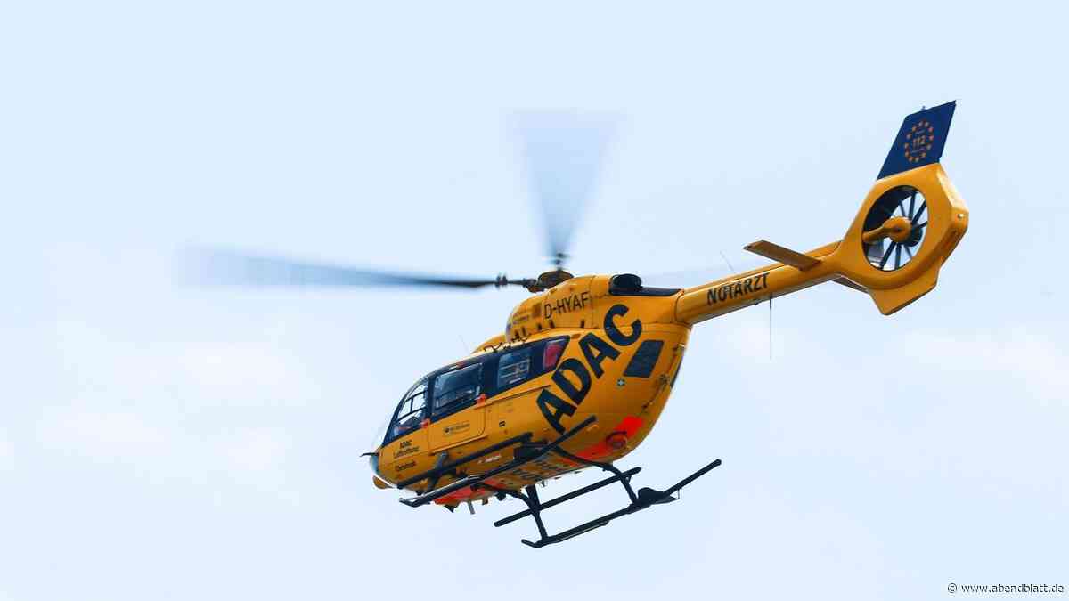 Gekenterte Jolle löst Großeinsatz aus – zwei Menschen in Klinik