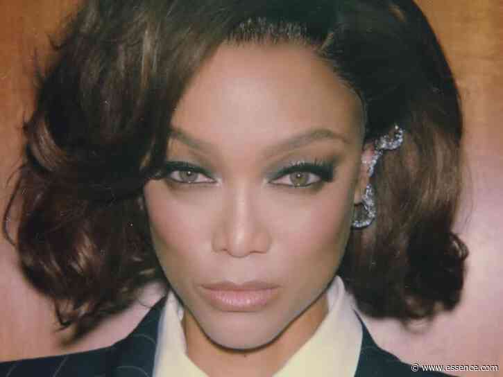 Tyra Banks Nods To The Past With A Bouffant Bob