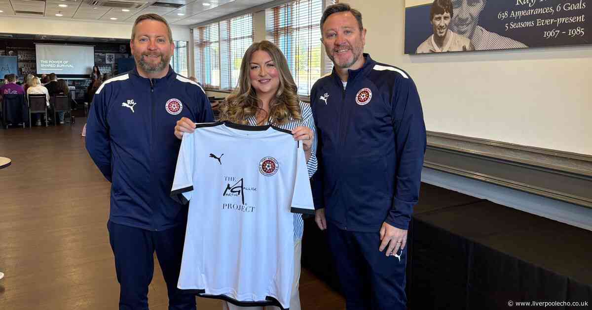 Merseyside football club joins forces with mental health charity to create winning team