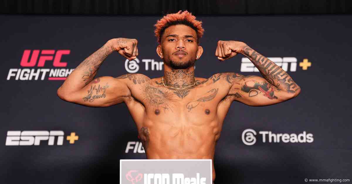 UFC Vegas 106 weigh-in results: Gilbert Burns, Michael Morales set for welterweight contender main event