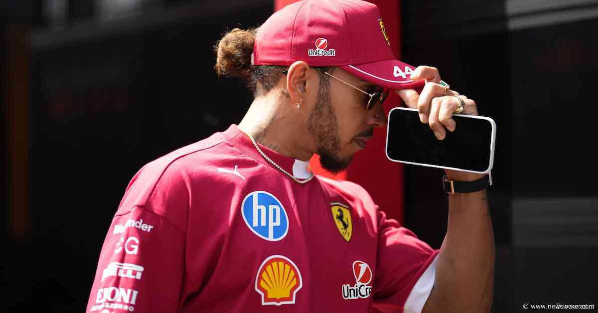 Smachtende Ferrari-fans wachten nog altijd op vuurwerk van Lewis Hamilton: ‘Ik vraag tifosi helaas om tijd’