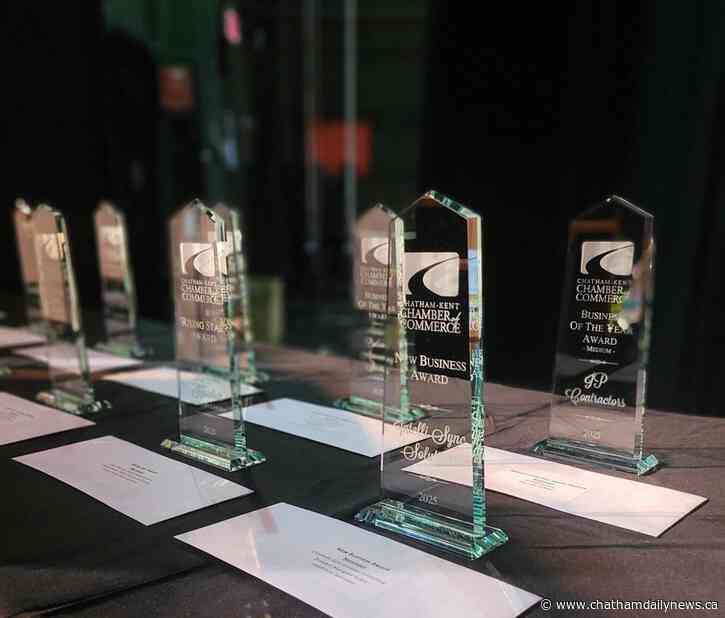 Chamber of commerce announces Business Excellence Awards
