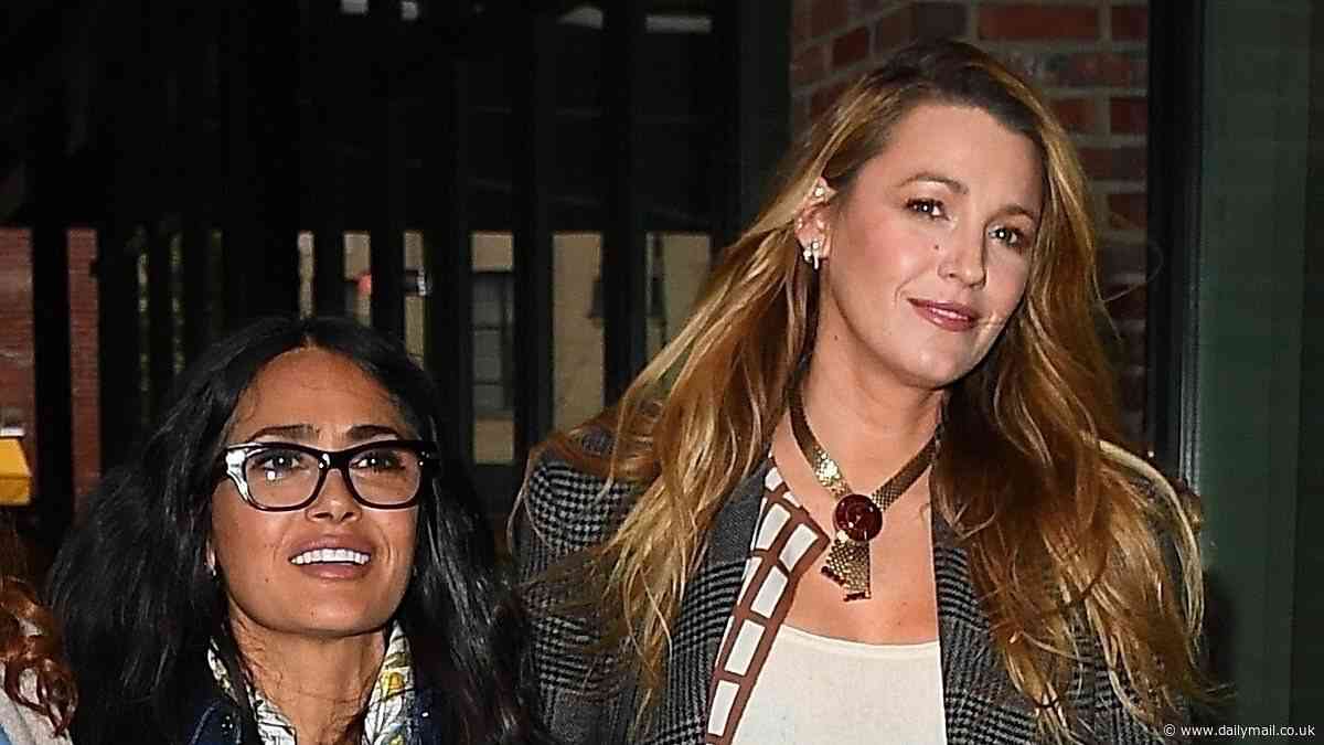 Blake Lively's new BFF Salma Hayek breaks silence on friendship after Taylor Swift cut ties with star