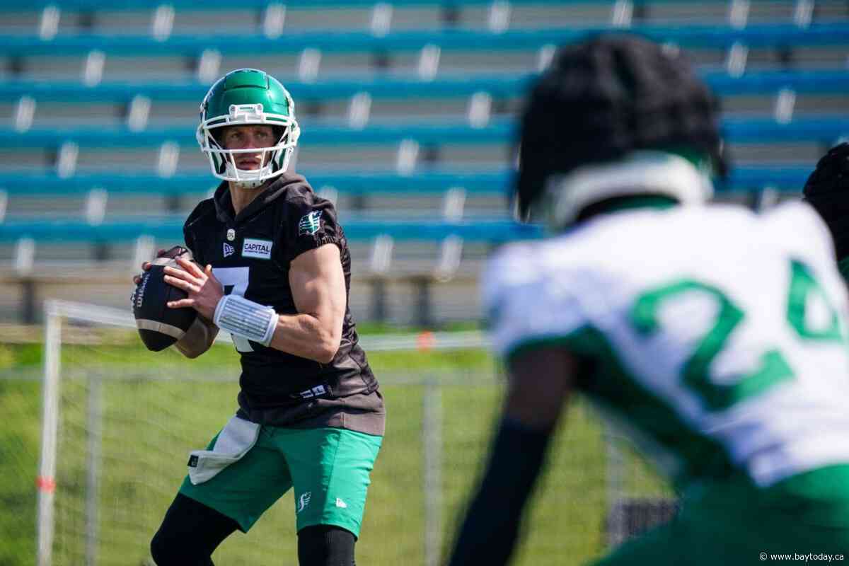 Quarterback Trevor Harris says Roughriders motivated by brotherhood, not revenge