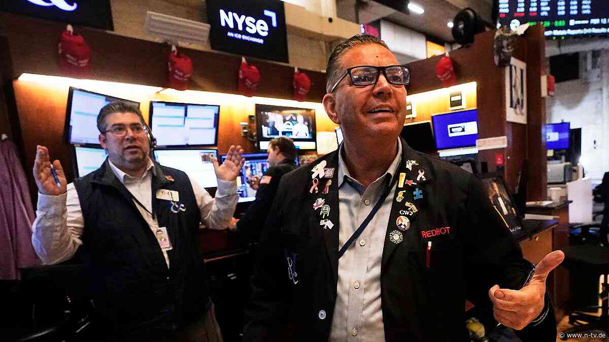 Inflation macht Sorgen: Hoffnung auf Zolleinigung treibt Wall Street