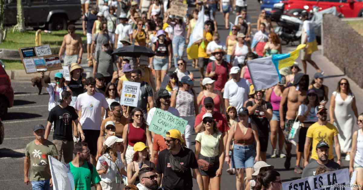Canary Islands anti-tourist protests in 15 hotspots - where to avoid