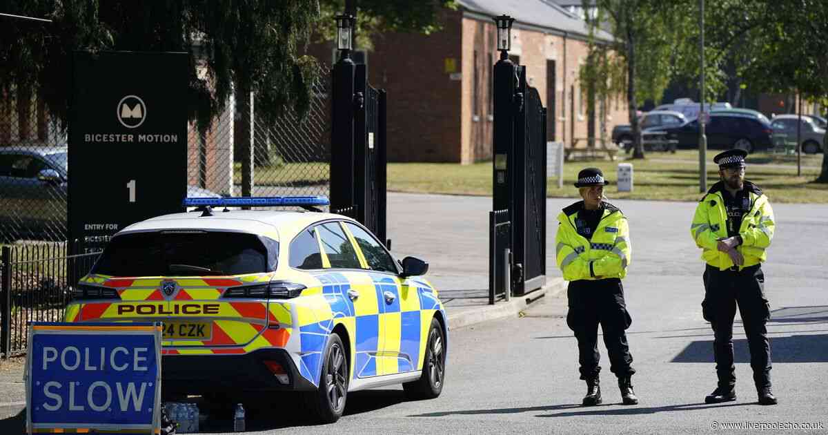Firefighters killed in blaze at former RAF base are named