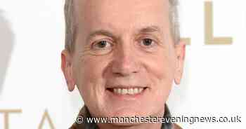 Frank Skinner walks down the aisle to tune of Manchester legends after partner rejected his proposals four times