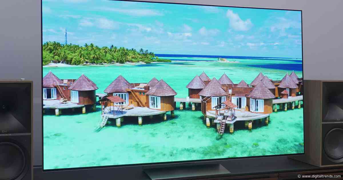 The 65-inch LG G3 OLED TV is usually $3,300, but this refurbished one is $1,000