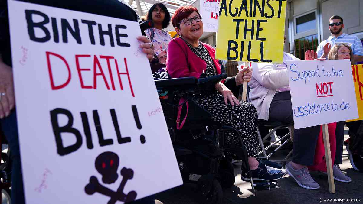 I am 59, enjoy robust good health, live alone and have no children... but here's why I felt cold fear when MSPs voted for assisted suicide