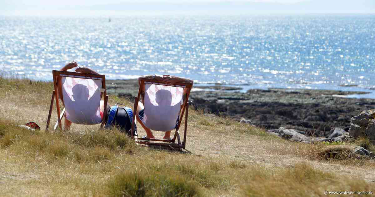 UK weather maps show hottest parts of Wales this weekend with more to come