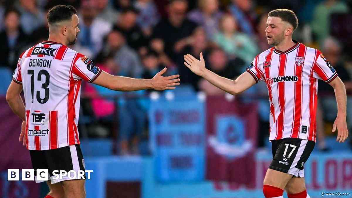 Derry hit late equaliser to draw in Drogheda