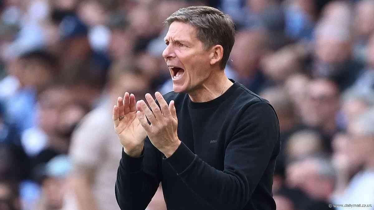 Oliver Glasner insists FA Cup triumph would 'mean more' to Crystal Palace as Eagles bid to upset Man City at Wembley and land maiden silverware