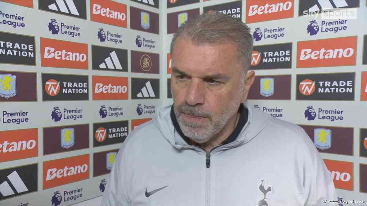 'We knew it would be tough' | Postecoglou praises dominant Villa