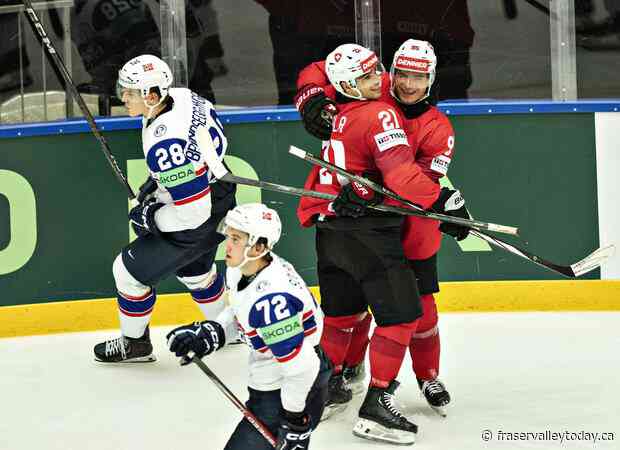 Sweden blanks newcomer Slovenia and Switzerland shuts out Norway at ice hockey worlds