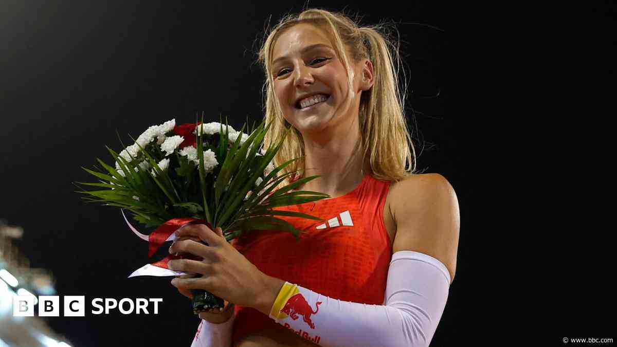 Caudery wins pole vault at Diamond League in Doha