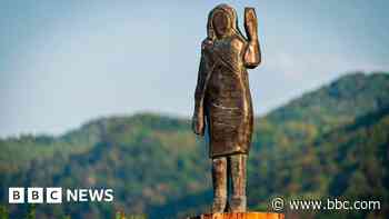 Melania Trump statue goes missing in Slovenia