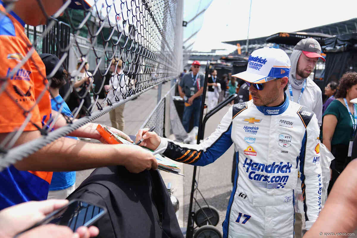 Kyle Larson&#39;s barnstorming includes commuting between 3 tracks for IndyCar and NASCAR