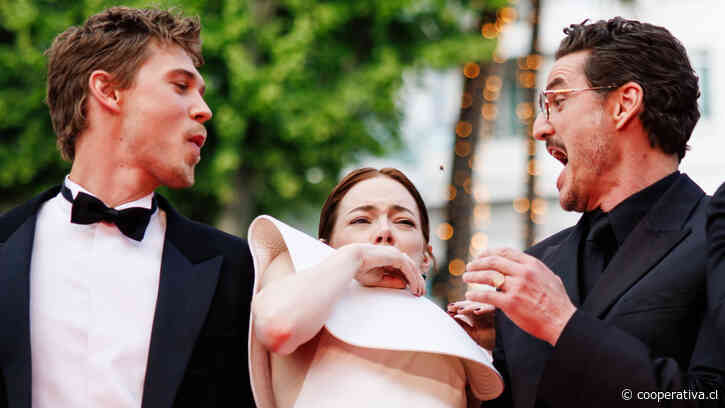 "Eddington" en Cannes: Emma Stone huye de una abeja junto a Pedro Pascal y Austin Butler
