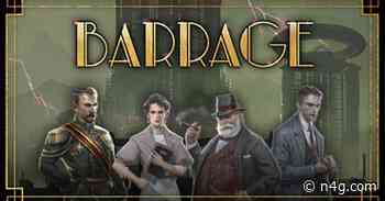 The turn-based strategy worker placement game "Barrage" is now available for PC via Steam