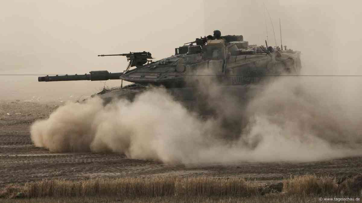 Militärangaben: Israel startet neue Militäroffensive im Gazastreifen