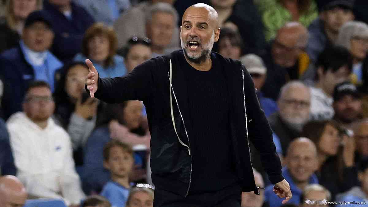 Pep Guardiola hits out at Premier League over fixture schedule - as Man City face crunch clash 72 hours after FA Cup final