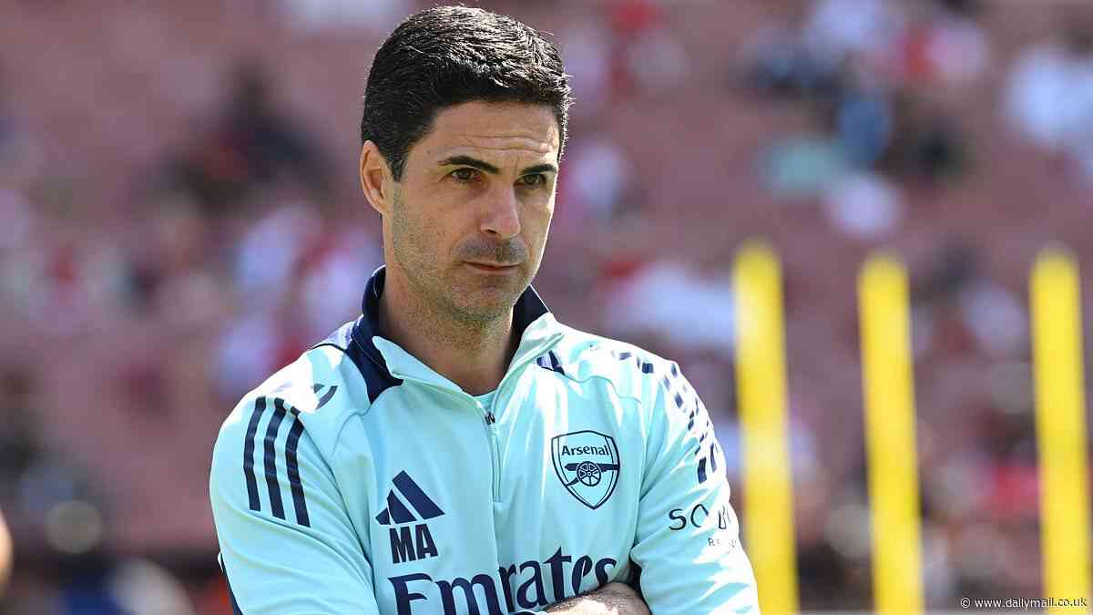 Mikel Arteta admits Arsenal may have to BREAK their transfer budget in pursuit of a striker - with Viktor Gyokeres and Benjamin Sesko in their sights