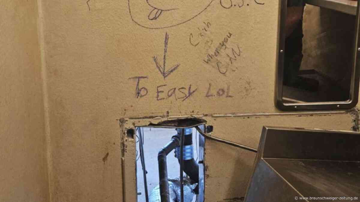 Zehn Männer brechen aus US-Gefängnis aus: Hatten sie Hilfe?