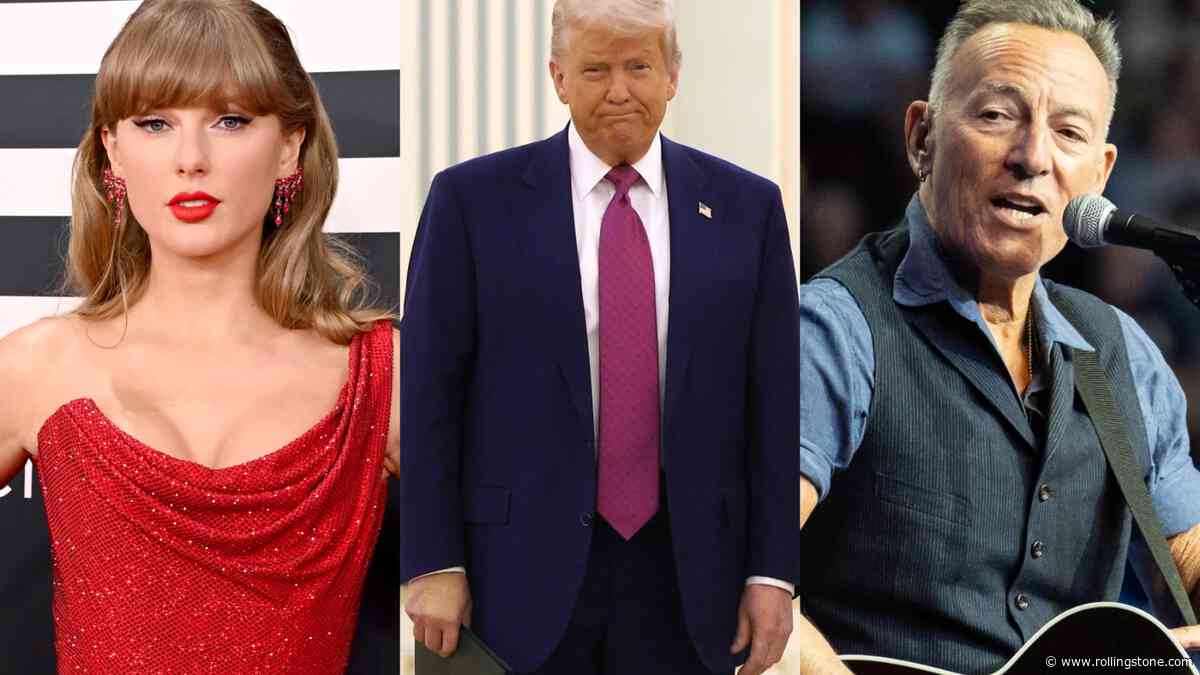 Musicians Union Slams Trump Attack on Taylor Swift, Bruce Springsteen